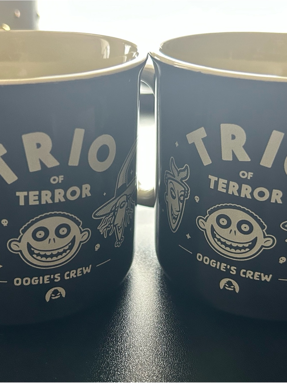 Trio of Terror Oogie’s Crew Black Ceramic Mug (2)
